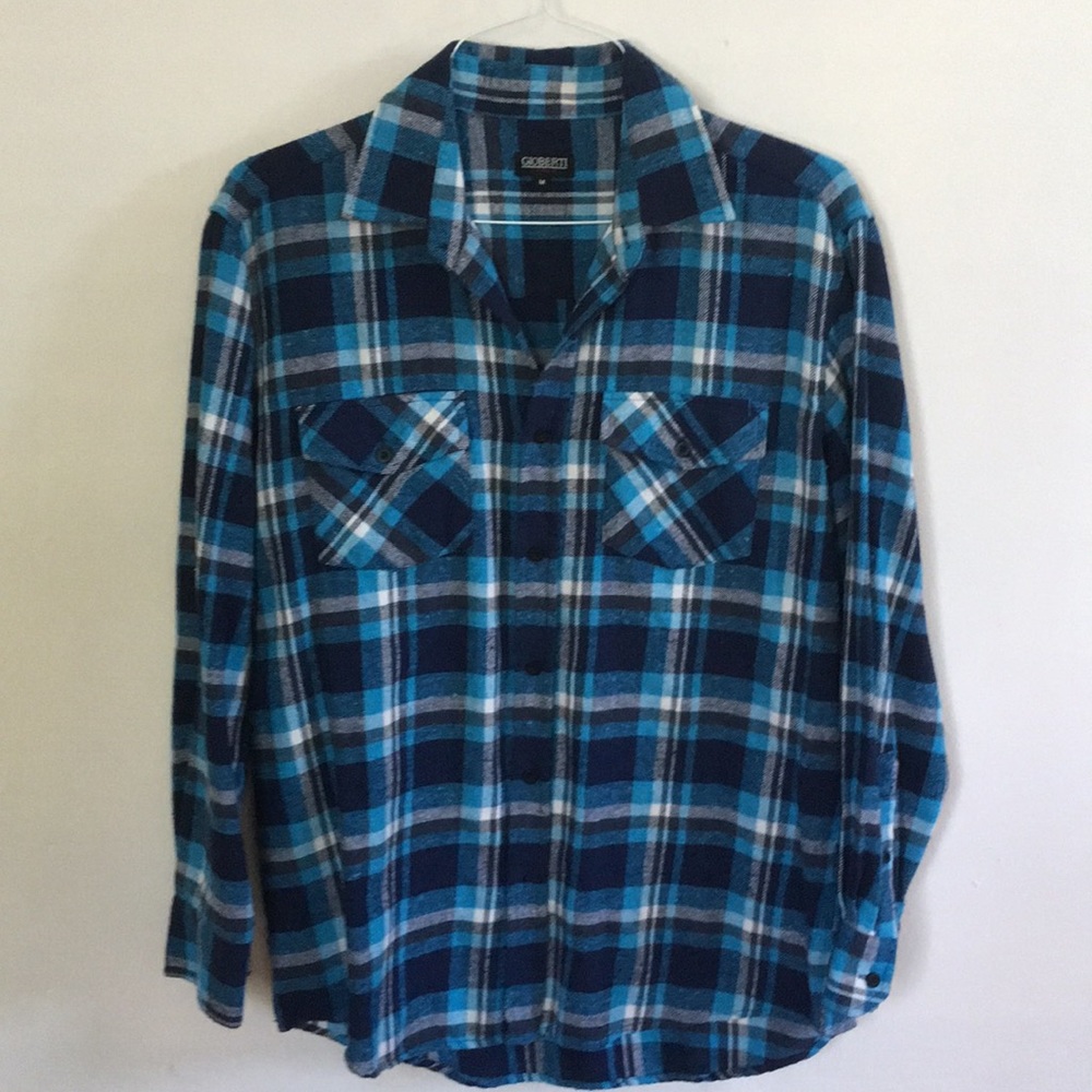 Blue Gioberti Flannel
